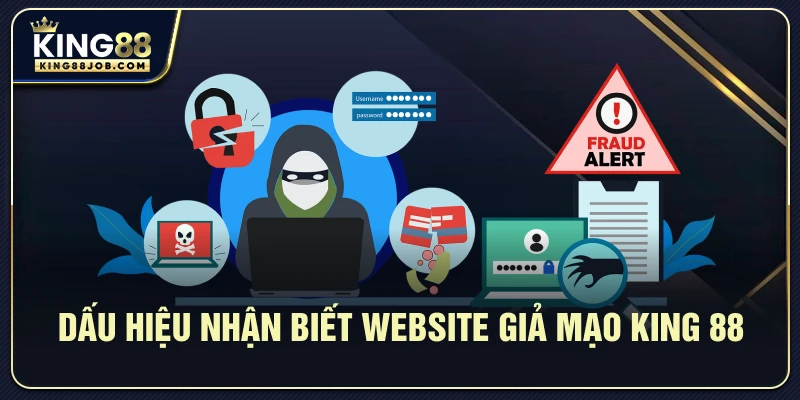 Dấu hiệu nhận biết website giả mạo King88