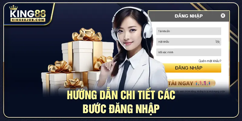 Đăng nhập King88: Hướng dẫn truy cập nhanh chóng và an toàn 3 Hướng dẫn chi tiết các bước đăng nhập