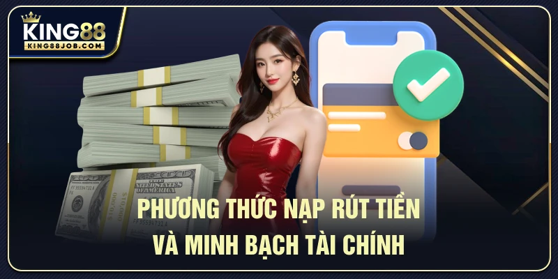 Phương thức nạp/rút tiền và minh bạch tài chính